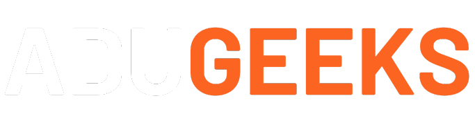 ADU Geeks logo text only